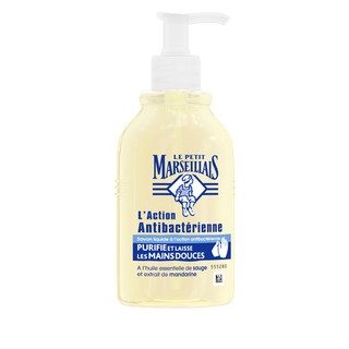 Xà phòng rửa tay kháng khuẩn Le Petit Marseillais với tinh dầu xô thơm và chiết xuất quýt 300ml
