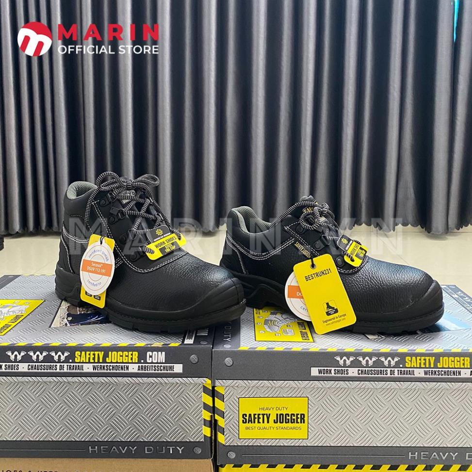 ✅ Giày bảo hộ lao động Safety Jogger Bestboy231 S3 cao cổ, chống nước, chống đâm, chống va đập, giày công trình, nhà má