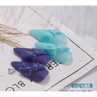 khuôn nơ silicon trang trí móng nail