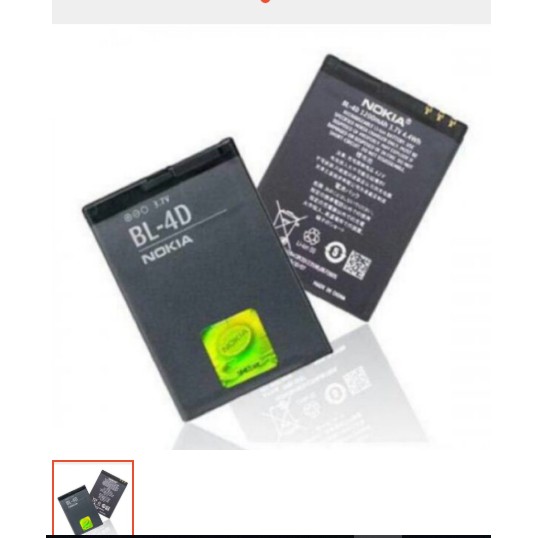 Pin xịn BL-4D máy Nokia E5,E7,N97 mini...