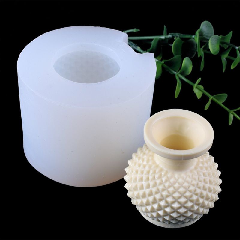 Khuôn Làm Bánh / Xà Phòng Hình Lọ Hoa Bằng Silicone DIY