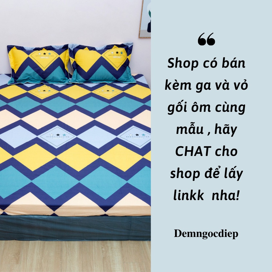 Vỏ gối nằm 50x70 cm có lót trần bông và khóa kéo, áo gối nằm cotton dày mềm | BigBuy360 - bigbuy360.vn
