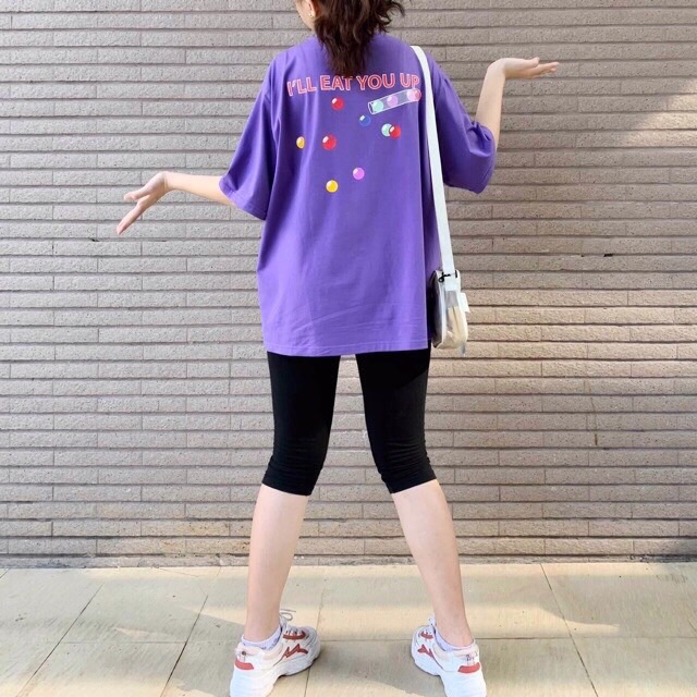 (Xả sốc lẻ màu) Áo Tay Lỡ Form Rộng Thun Cotton Siêu Hot Hit LIKANO AT11