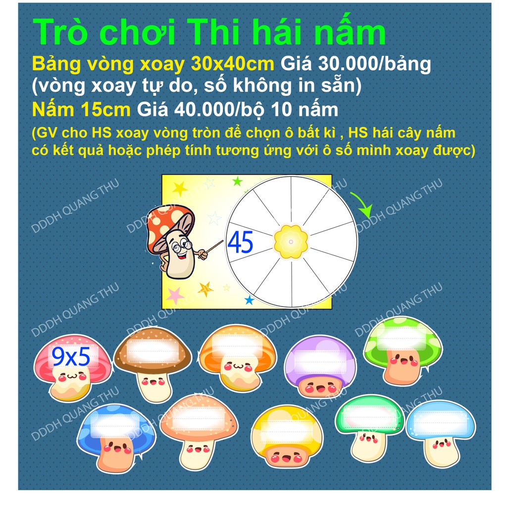 Trò chơi thi hái nấm