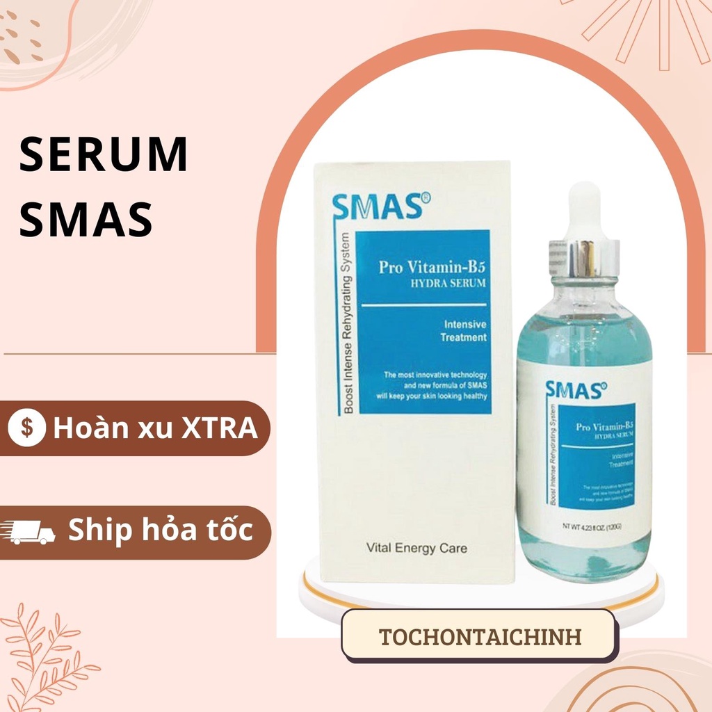 SERUM B5 SMAS CẤP ẨM, PHỤC HỒI DA 120ml