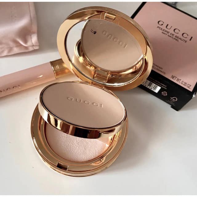 [KO HỘP] Phấn Nén Gucci Poudre De Beaute Mat Naturel Pressed Powder 10g - TONE 01