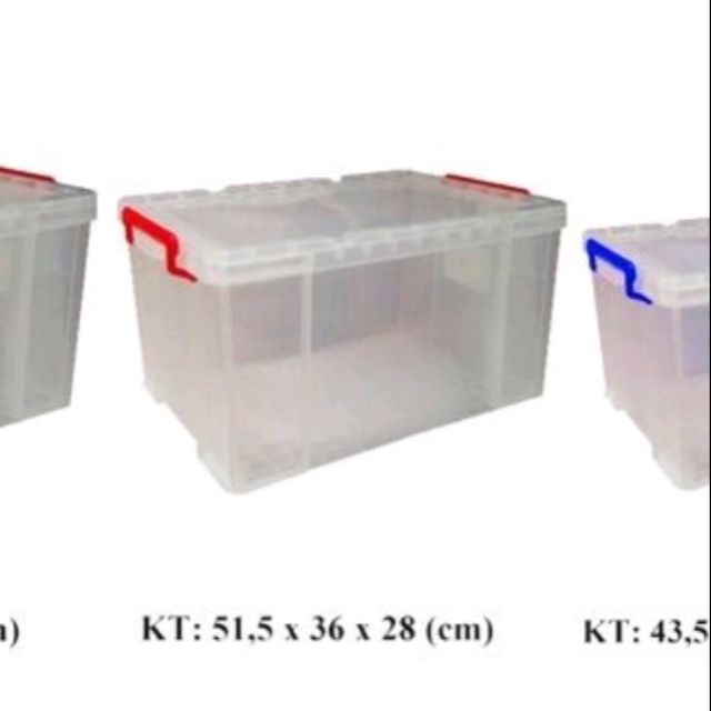 Combo 3 thùng nhựa mỹ 2555-2