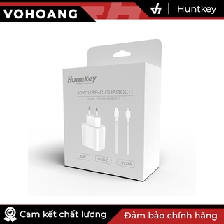 Bộ sạc nhanh 30w kèm cáp typec pd2.0 - hệ thống bảo vệ bộ sạc và thiết bị sạc ovp, ocp, otp, scp certified