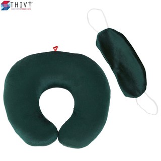 Combo gối chữ U và bịt mắt - THIVI