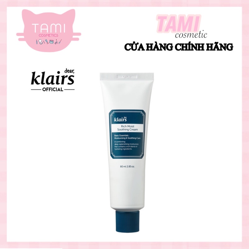 Kem Dưỡng Ẩm Klairs Rich Moist Soothing Cream