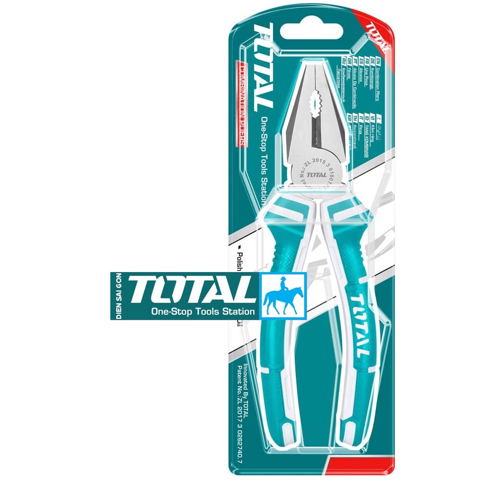 TOTAL Kềm răng kềm điện 7inch THT110706P