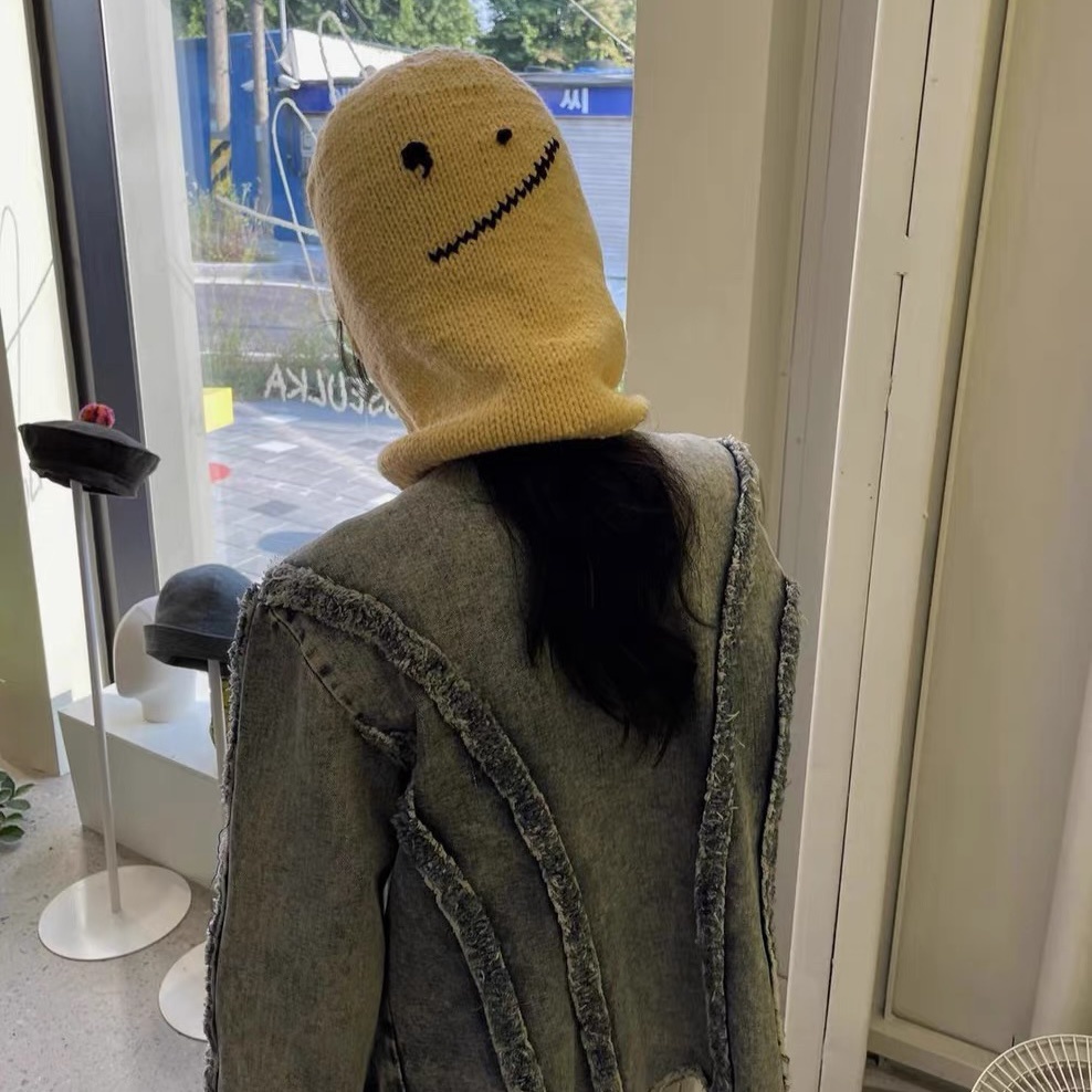 Mũ dệt kim MG STUDIO thiết kế vui nhộn 5 màu