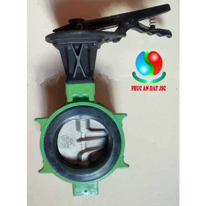 Van bướm tay gạt DN80 , van nước , van công nghiệp DN80 , van khí DN 80