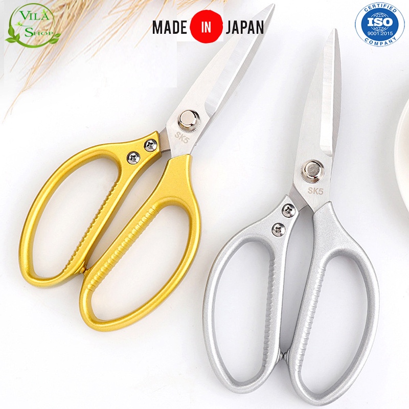 [ Chọn Màu] Kéo Nhật Đa Năng SK5, Kéo Làm Bếp Nội Địa Nhật Chuyên Dụng Cắt Gà, Cắt Thịt Các Loại Lưỡi Thép Không Gỉ