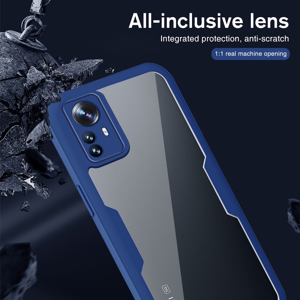 Bao Da Điện Thoại Chống Sốc Bảo Vệ 360 Độ Cho xiaomi 12 pro xiaomi 12x 12pro Ốp