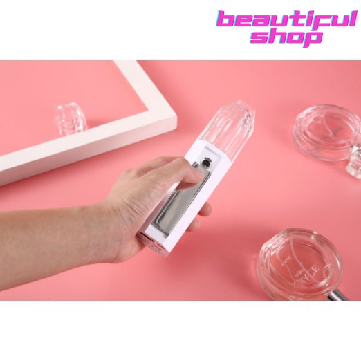 Máy phun sương,máy xông hơi mặt kiêm sạc dự phòng mini giữ ẩm | BigBuy360 - bigbuy360.vn