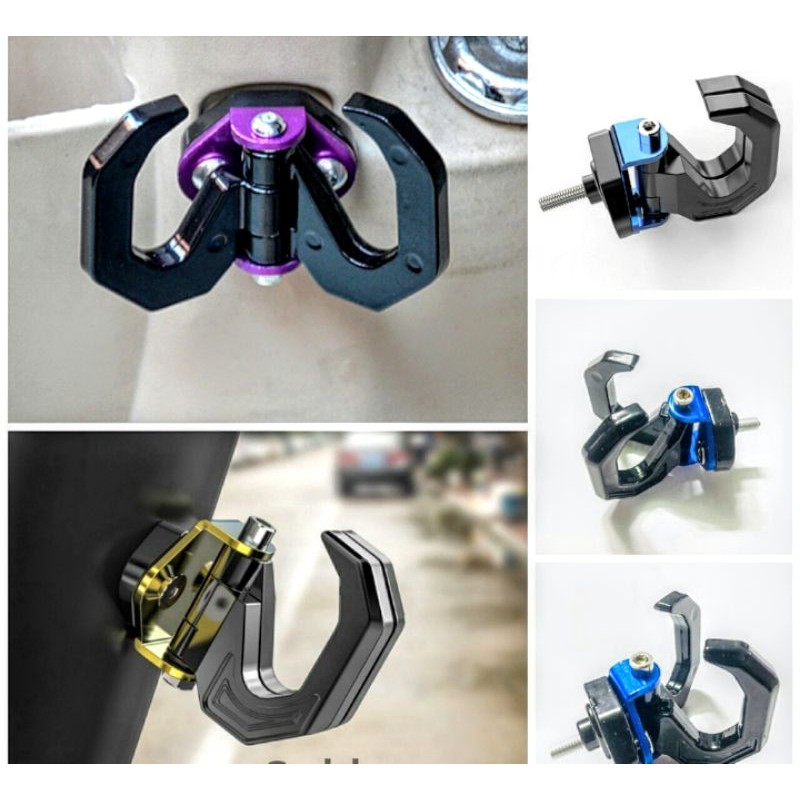 1 MÓC TREO ĐỒ XE MÁY XOAY 2 MÓC 180 ĐỘ CỰC CHẤT MẪU MỚI ĐỒ CHƠI XE MÁY