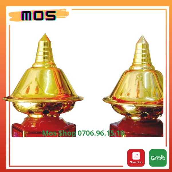 Đèn bàn thờ lục giác-trang trí gian thờ tôn nghiêm Mos Shop