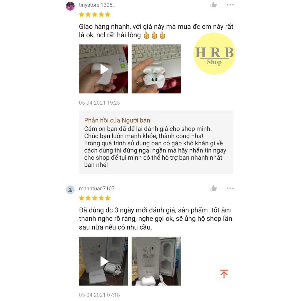 [Bản Cao Cấp] Tai Nghe Airpod Bluetooth Không Dây Thế Hệ Mới Pro4 | BigBuy360 - bigbuy360.vn