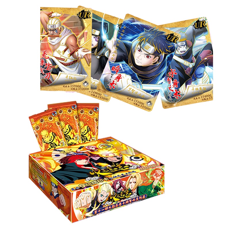 Bộ Sưu Tập Thẻ Bài Nhân Vật Naruto Độc Đáo Sáng Tạo