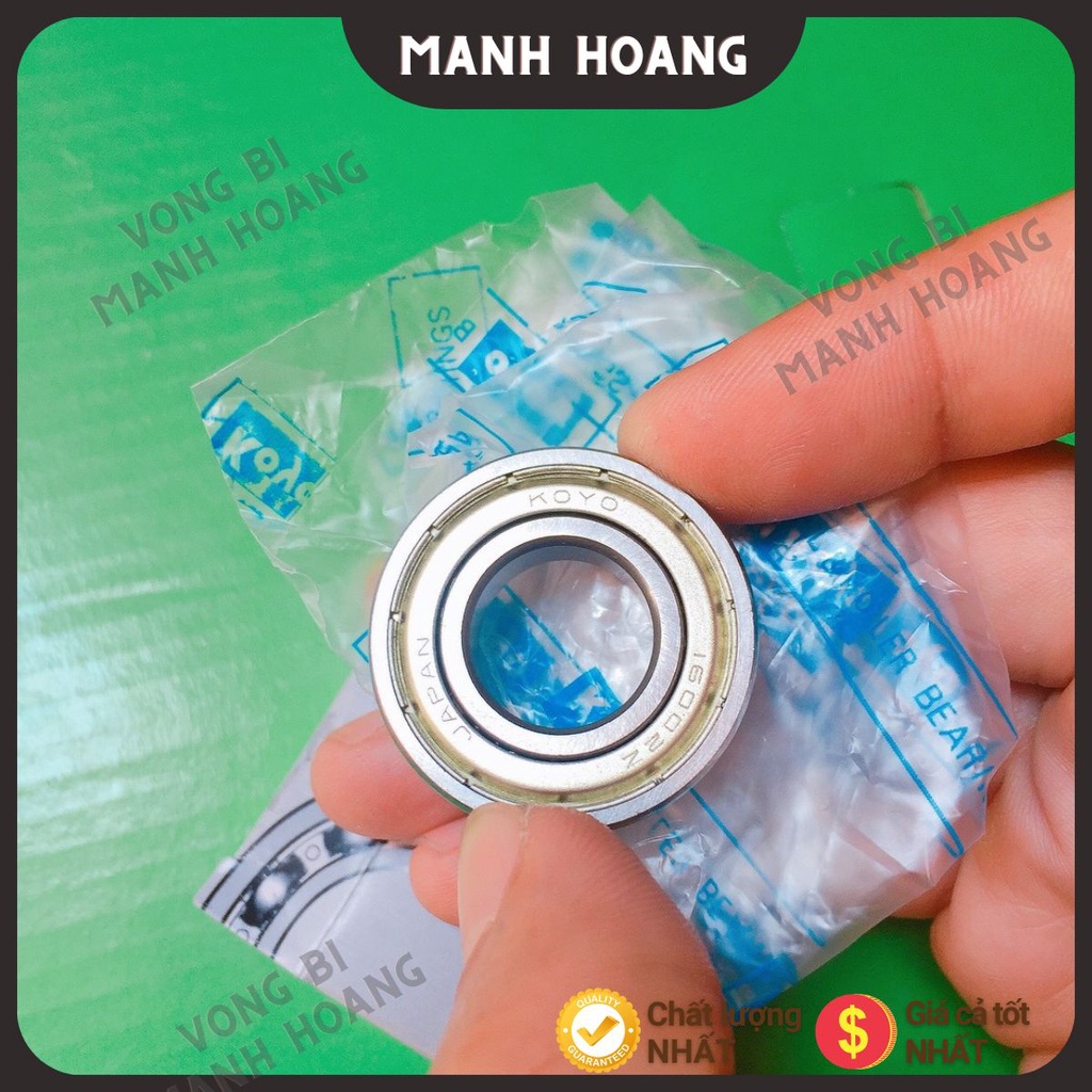 Vòng bi, bạc đạn 16002 ZZCM KOYO, tiêu chuẩn quốc tế, chất lượng cao, bền bỉ - Vòng bi Mạnh Hoàng