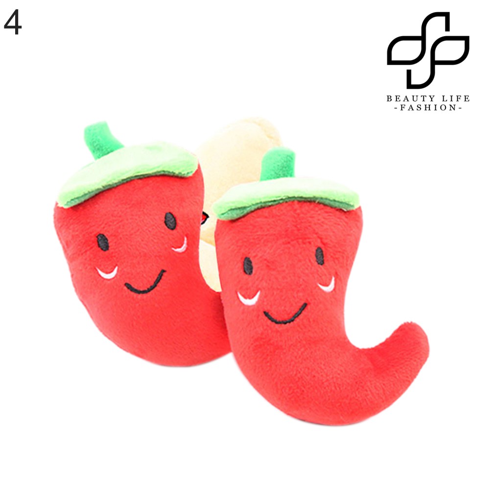 Đồ chơi cà rốt nhồi bông có âm thanh dễ thương cho thú cưng