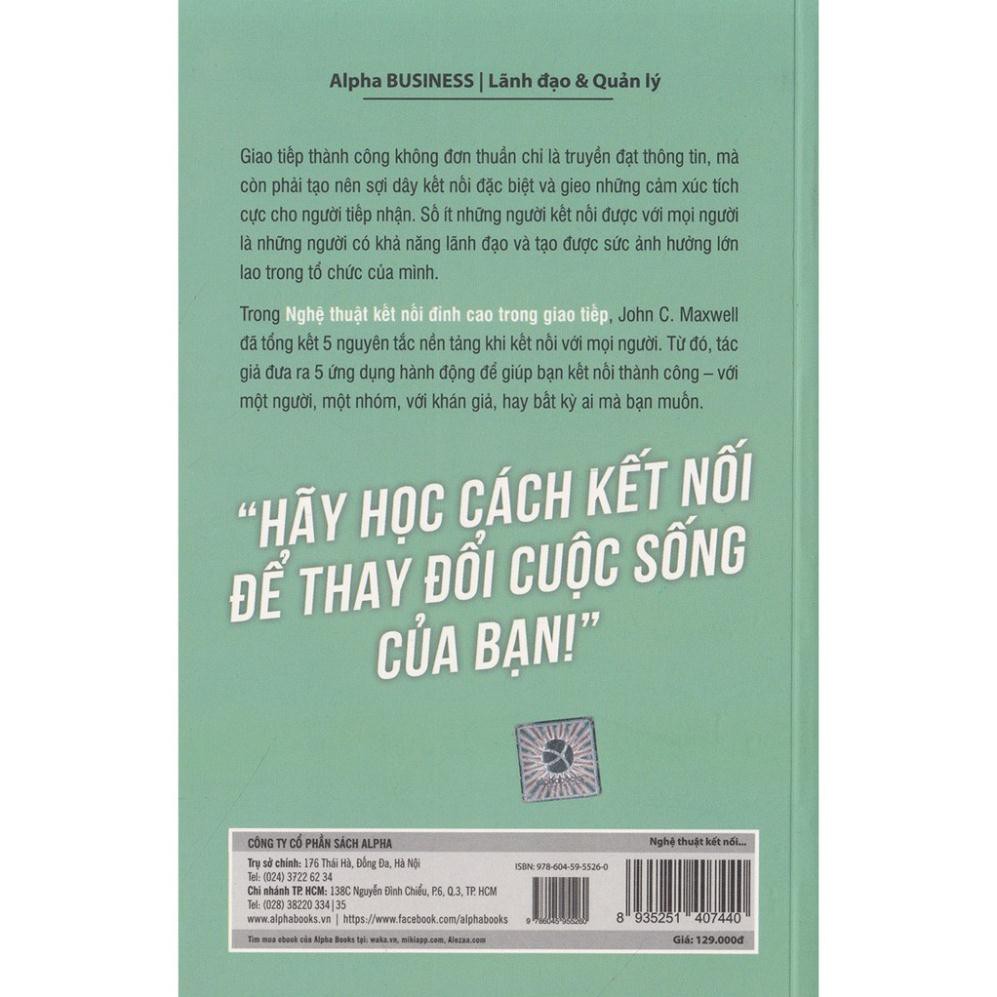 Sách - Nghệ thuật kết nối đỉnh cao trong giao tiếp