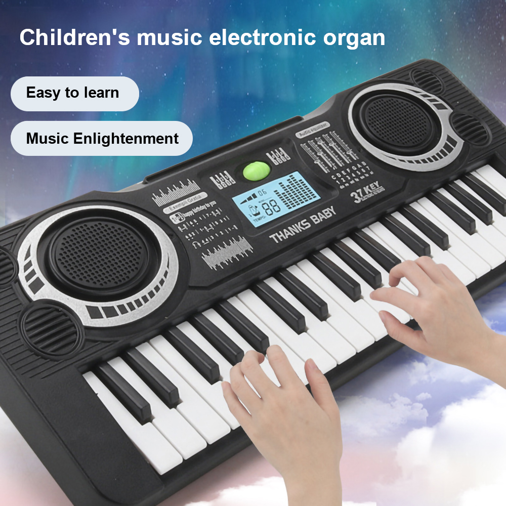 Đàn Organ 37 / 61 Phím Có Micro Cho Bé Học Đàn Piano Điện Tử