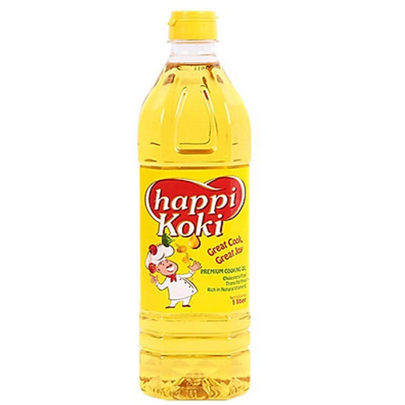 Dầu ăn Happi 1L - Hàng chính hãng