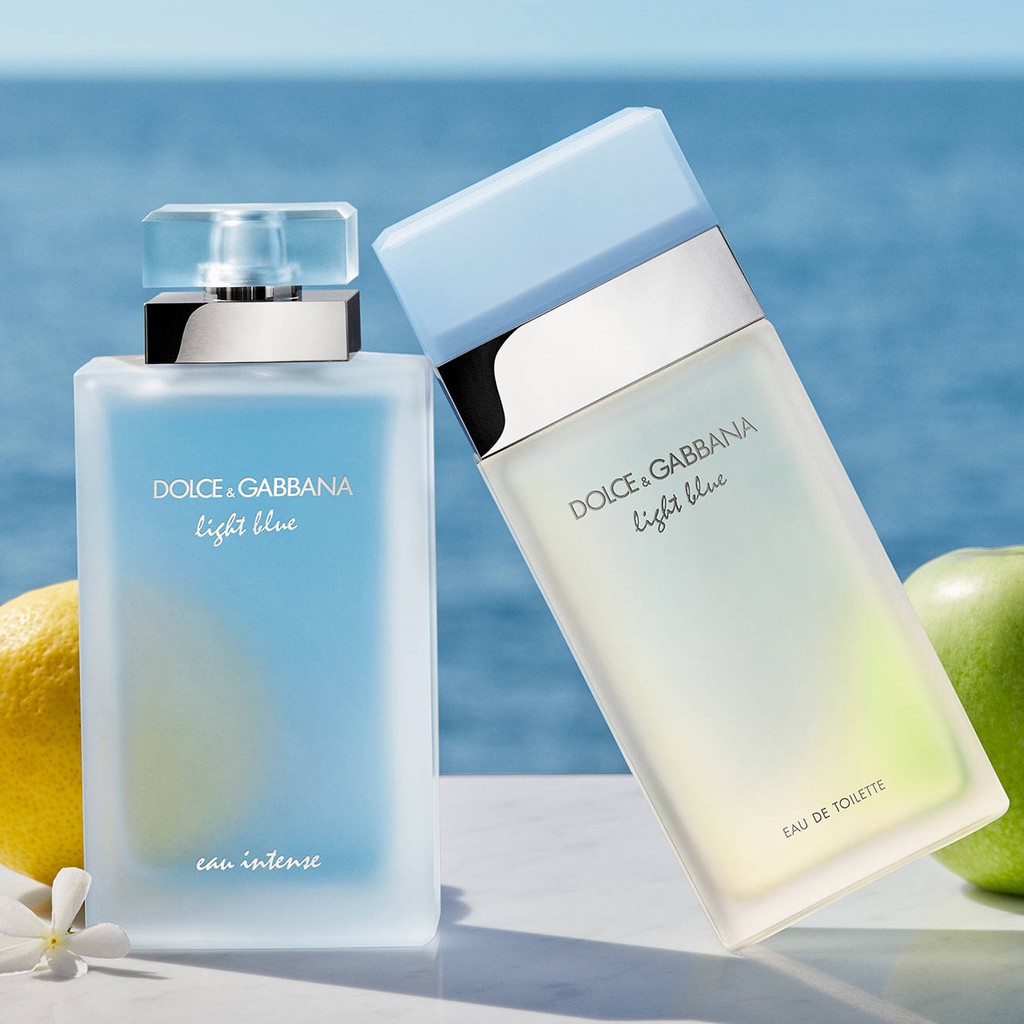 [CAM KẾT CHÍNH HÃNG] Nước Hoa D G LIGHT BLUE INTENSE - Nước hoa nữ, mùi cam chanh thơm mát, dịu nhẹ. Cực kỳ nữ tính | Thế Giới Skin Care