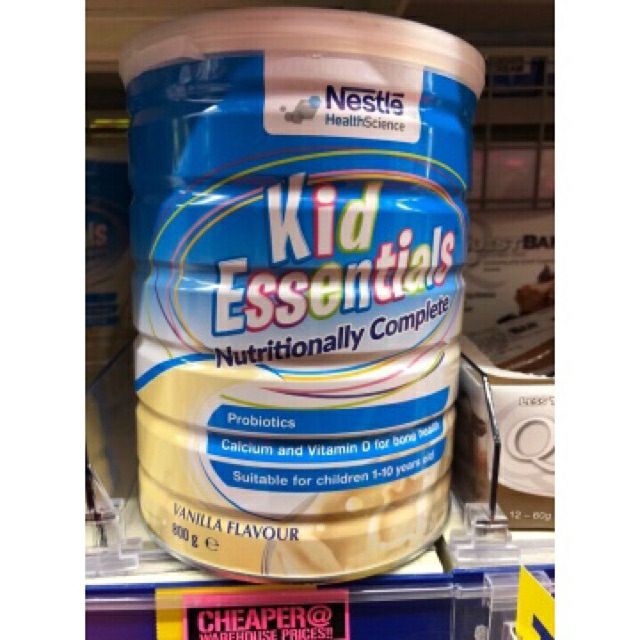 Sữa Kid Essentials Úc 800g date 2022