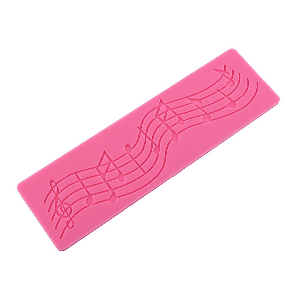 Decorating Tool Note Multi Mat Fondant Silicone Mould Mold Lace Music Cake