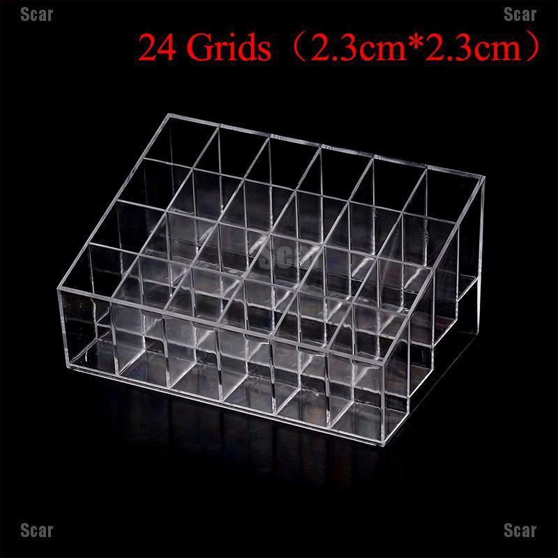 Khay đựng son môi Acrylic 24/36/40 ngăn tiện lợi cao cấp | BigBuy360 - bigbuy360.vn
