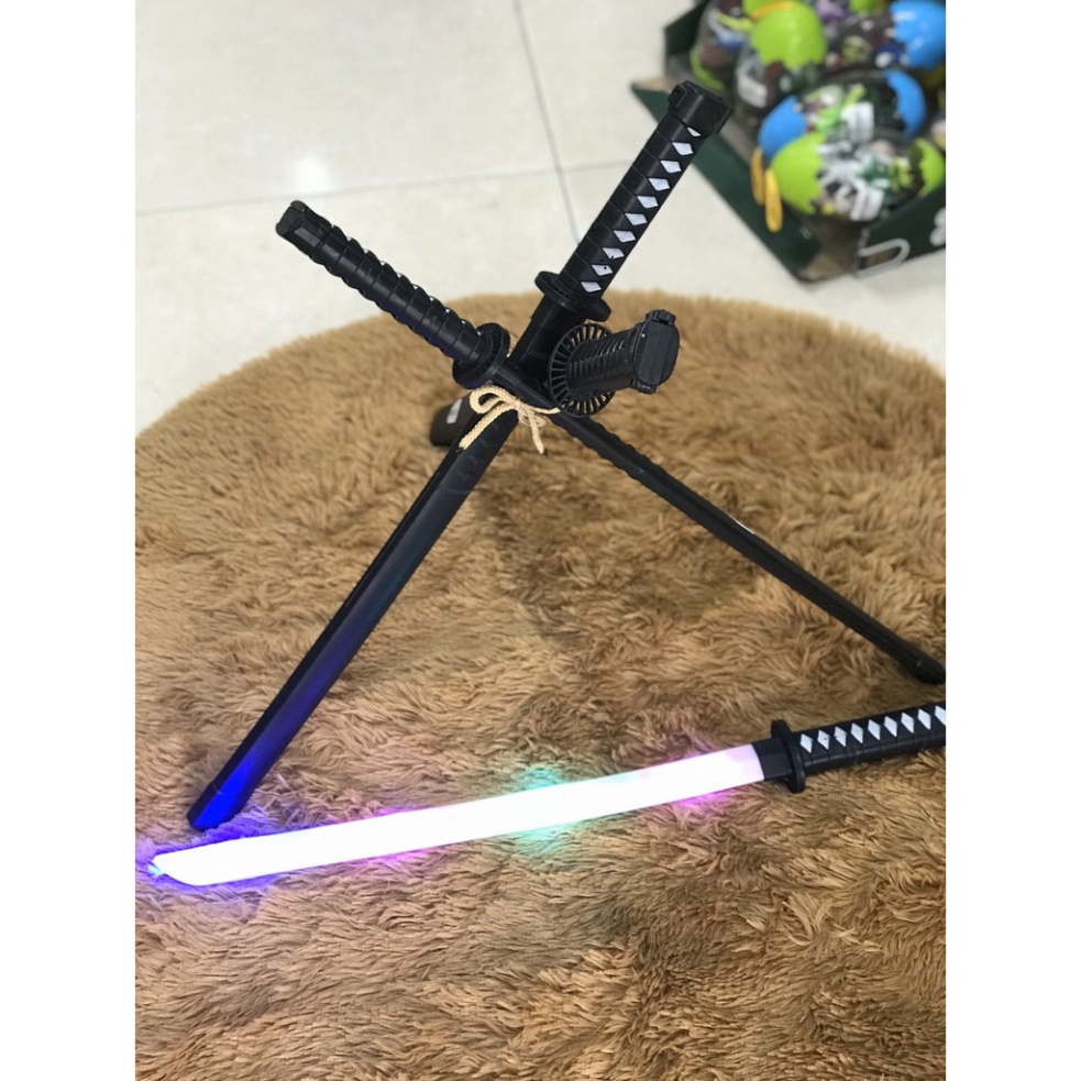 Kiếm Phát Sáng Katana 68 Cm - Kiếm Ánh Sáng FREESHIPĐồ Chơi katana Nhựa Có Đèn và Âm Thanh