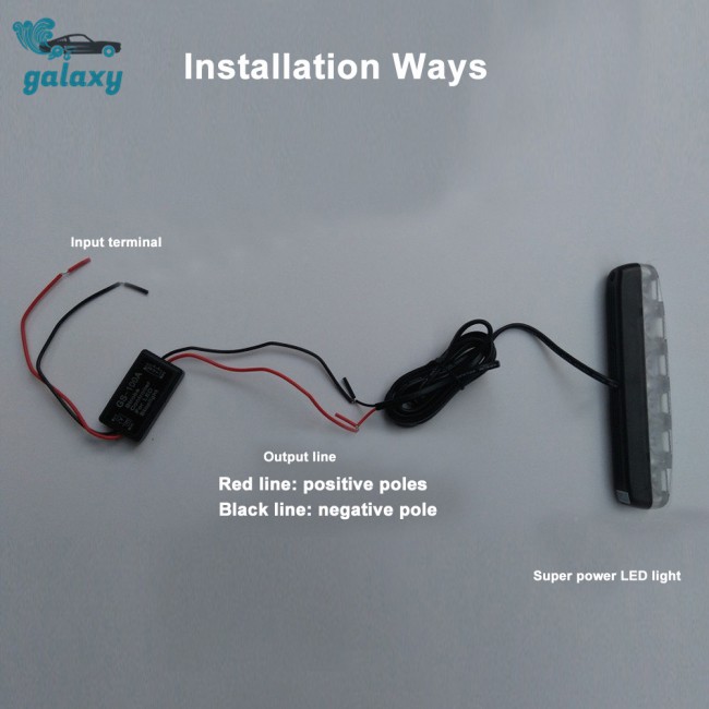 Đèn báo hiệu phanh 12V GS-100A LED cho xe hơi