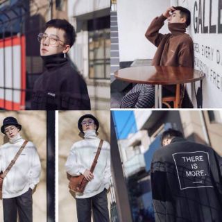 Áo sweater cổ lọ