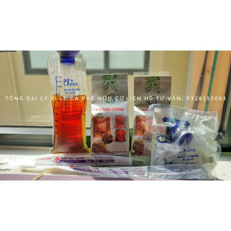 CÀ PHÊ HỮU CƠ THẢI ĐỘC ĐẠI TRÀNG BẰNG PHƯƠNG PHÁP GERSON