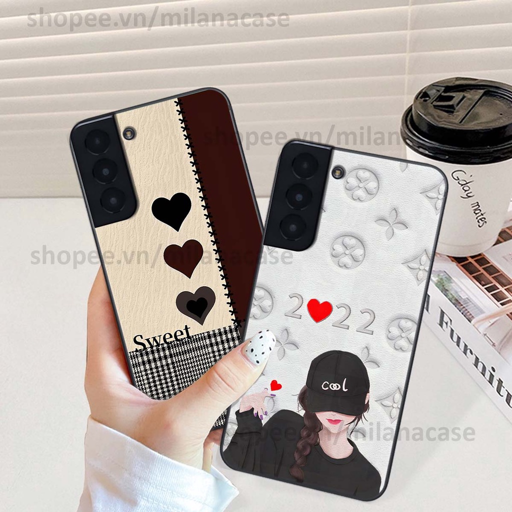 Ốp Samsung S21 / S21 FE / S21 Plus / S21+ hình trái tim be love tình yêu siêu đẹp, cá tính, thời trang