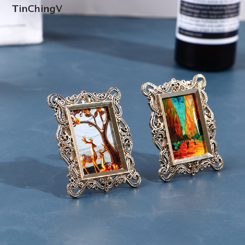 Khung Ảnh Treo Tường Trang Trí Nhà Búp Bê Tỉ Lệ 1: 12
