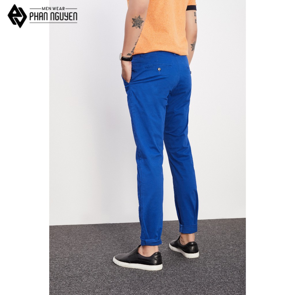 Quần Nam Kaki PHAN NGUYỄN Form Dáng Slim Fit Ôm Vừa Phải Tôn Dáng, Chất Cotton Dễ Chịu Thoải Mái QKK.059