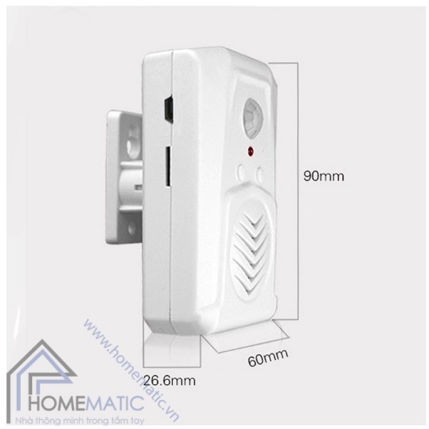 CHUÔNG BÁO KHÁCH PHÁT NHẠC HỖ TRỢ TIẾNG VIỆT MSPIR01