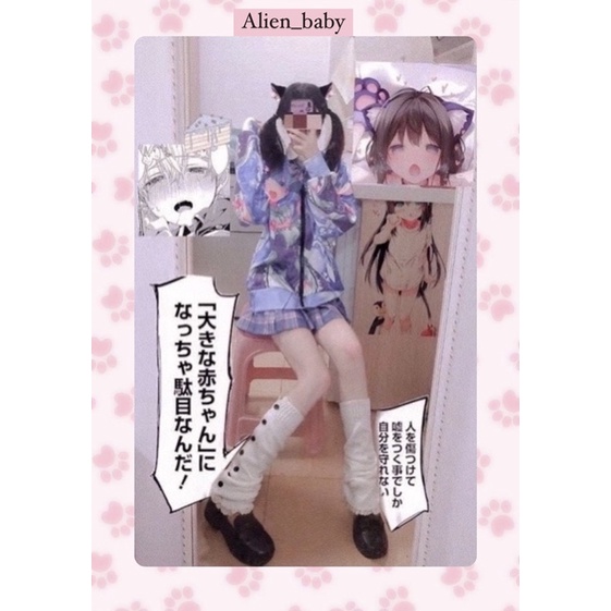 Áo khoác hoodie zip in hình anime nhân vật REM