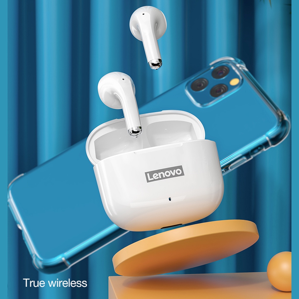 Tai nghe nhét tai chơi game không dây Lenovo LP40S Bluetooth 5.1 độ trung thực cao nhạy trọng lượng nhẹ