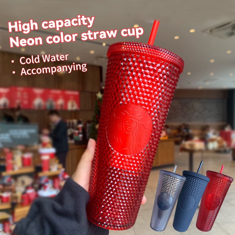 Ly Uống Nước Starbucks Có Ống Hút 710ml / 24oz