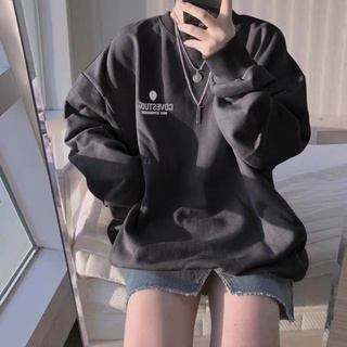 Áo nỉ sweater hot trend oversize form thụng