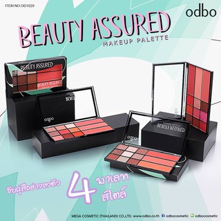 Bộ mỹ phẩm trang điểm Odbo Phấn mắt nhũ + Má hồng Thái Lan