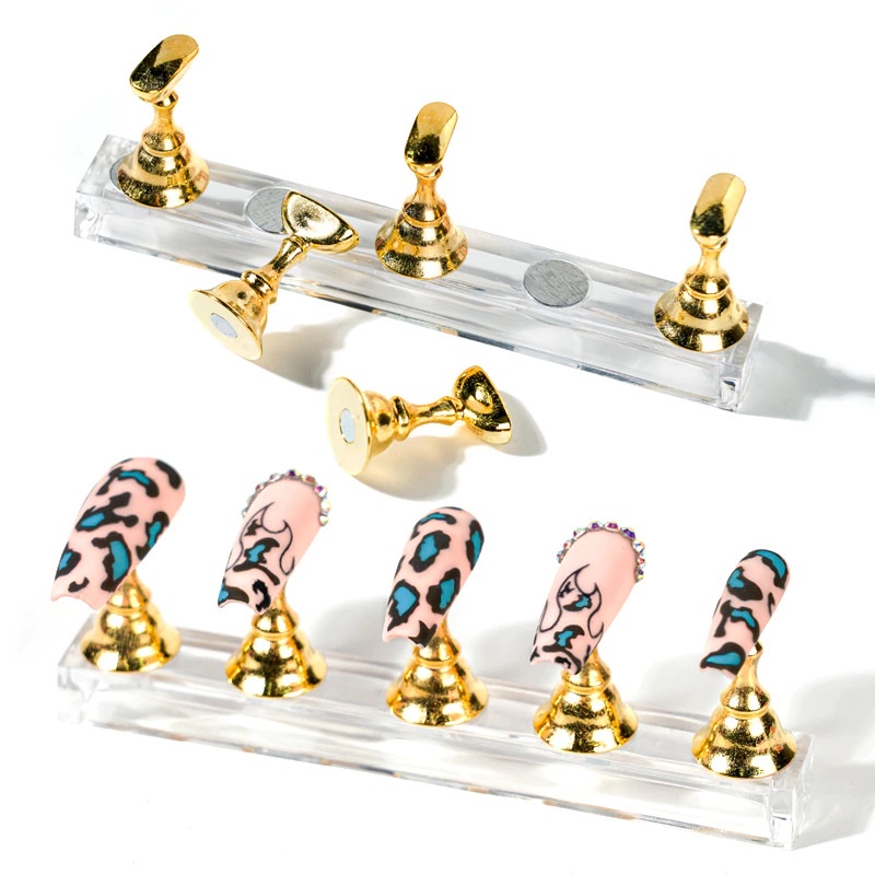 Đế nam châm nail , đế gắn móng giả , giúp tập sơn ,đế trang trí, đế vẽ móng- Phụ kiện nail giá rẻ