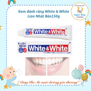 Kem đánh răng White & White Lion 150g