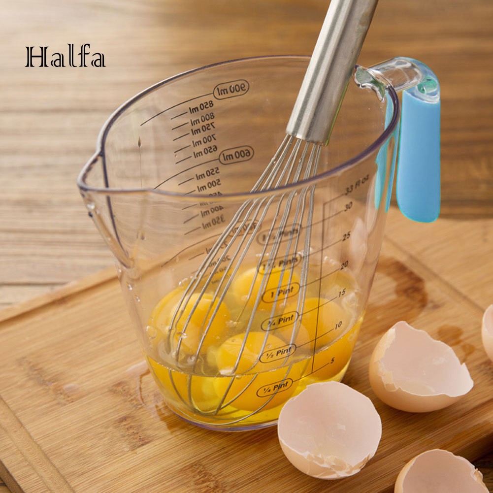 Cốc Đo Lường Bằng Nhựa Trong Suốt Tiện Lợi