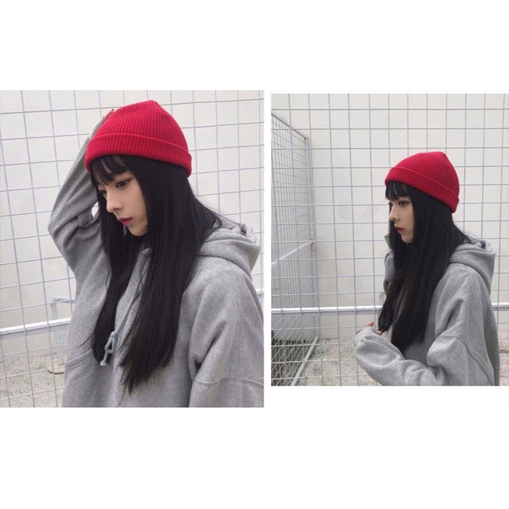 Unisex Men&amp;Women Beanie Hat Warm Ribbed Winter Turn Ski Fisherman Docker Hat